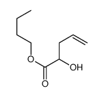 butyl 2-hydroxypent-4-enoate结构式
