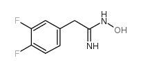 2-(3,4-二氟苯基)-N-羟基乙脒结构式