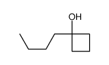 1-Butylcyclobutanol结构式