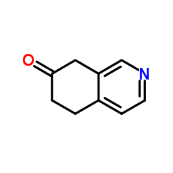 5,8-二氢-6H-异喹啉-7-酮结构式