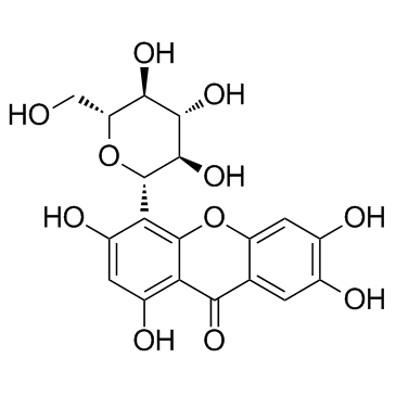 异芒果苷; 异杞果素结构式