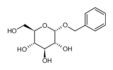 苄基Alpha-D-吡喃葡萄糖苷结构式