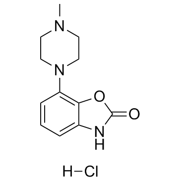 Pardoprunox hydrochloride Structure