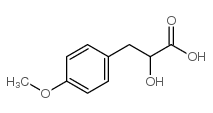 苯丙酸 羟基-4-甲氧基结构式