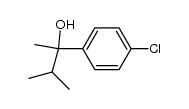 2-p-Chlorphenyl-3-methyl-2-butanol结构式