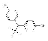 1,1,1-三氯-2,2-二(4-羟基苯基)乙烷结构式