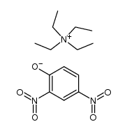 tetraethylammonium 2,4-dinitrophenolate Structure