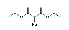 diethyl malonate sodium salt Structure