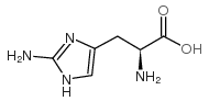 2-氨基组氨酸结构式
