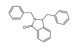 2,3-dibenzyl-3H-isoindol-1-one结构式