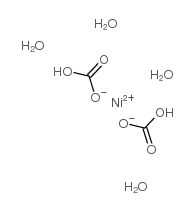 碳酸镍(II),碱性水合物结构式