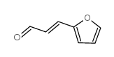 反-3-(2-呋喃基)丙烯醛结构式