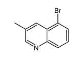 5-Bromo-3-methylquinoline Structure