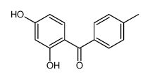 (2,4-dihydroxyphenyl)-(4-methylphenyl)methanone Structure