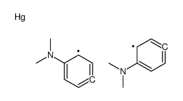 bis[4-(dimethylamino)phenyl]mercury Structure