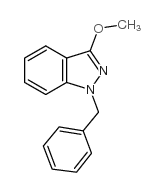 1-benzyl-3-methoxyindazole Structure