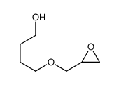 4-(oxiran-2-ylmethoxy)butan-1-ol Structure