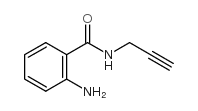 2-氨基-N-(2-丙炔)苯羧酰胺结构式
