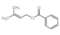 3-甲基-2-丁烯苯甲酸酯结构式