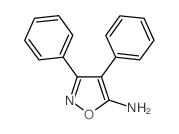 3,4-Diphenylisoxazol-5-amine Structure