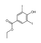 4-羟基-3,5-二碘苯甲酸乙酯结构式