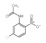 5-氯-2-硝基乙酰苯胺结构式