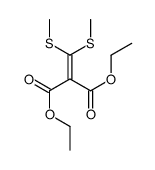 2-双甲基磺酰-亚甲基丙二酸二乙酯结构式