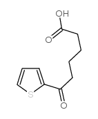 6-OXO-6-(2-THIENYL)HEXANOIC ACID结构式