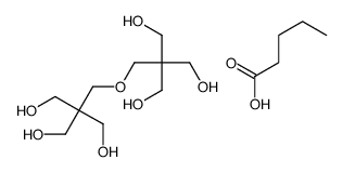 2-[[3-hydroxy-2,2-bis(hydroxymethyl)propoxy]methyl]-2-(hydroxymethyl)propane-1,3-diol,pentanoic acid Structure