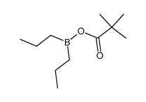 di-n-propyl-(pivaloyloxy)borane结构式
