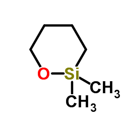 1,1,-二甲基-1,2-硅氧杂环己烷结构式