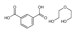 benzene-1,3-dicarboxylic acid,2-(2-hydroxyethoxy)ethanol Structure