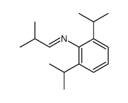 N-[2,6-di(propan-2-yl)phenyl]-2-methylpropan-1-imine结构式