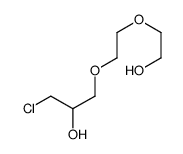 1-chloro-3-[2-(2-hydroxyethoxy)ethoxy]propan-2-ol结构式