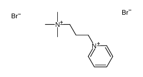 trimethyl(3-pyridin-1-ium-1-ylpropyl)azanium,dibromide结构式