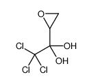 2,2,2-trichloro-1-(oxiran-2-yl)ethane-1,1-diol结构式