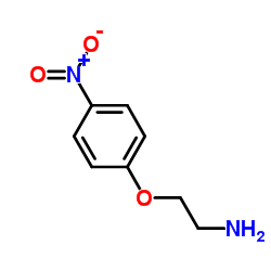 2-(4-硝基苯氧基)乙胺结构式