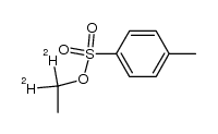 ethyl-1,1-d2 alcohol 4-methylbenzenesulfonate结构式