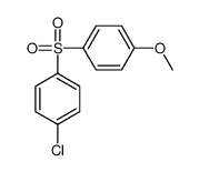 1-Chloro-4-[(4-methoxyphenyl)sulfonyl]benzene Structure