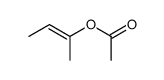 1-methylprop-1-enyl acetate structure