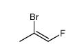 2-bromo-1-fluoroprop-1-ene结构式