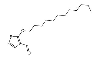 2-dodecoxythiophene-3-carbaldehyde结构式