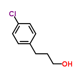 3-(4-氯苯基)丙-1-醇结构式