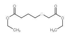 4-[(2-乙氧基-2-氧代乙基)硫代]丁酸乙酯结构式