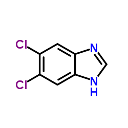 5,6-二氯苯并咪唑结构式