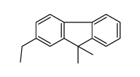 2-ethyl-9,9-dimethylfluorene Structure