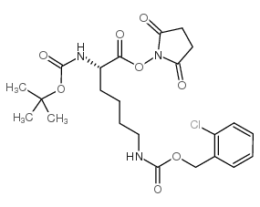 Nα-Boc-Nepsilon-2-氯-ZL-赖氨酸N-羟基琥珀酰亚胺酯图片