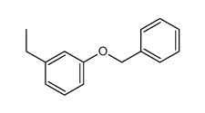 1-(苄氧基)-3-乙基苯结构式