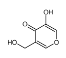 3-hydroxy-5-(hydroxymethyl)pyran-4-one Structure