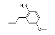 4-methoxy-2-(prop-2-en-1-yl)aniline结构式